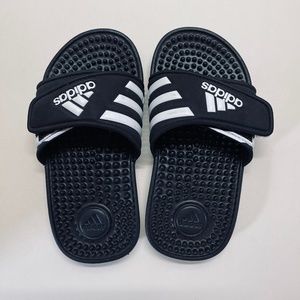 Adidas Toddler Slides in Black NWOT